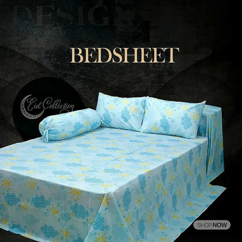 King Size Bed Sheet (FZK-383)