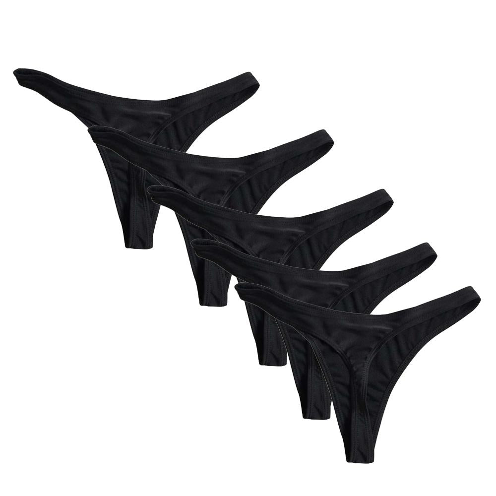 Buy Veluce® Women's Seamles Thong Soft and Stretchable Panty (1 Pcs Black)  (Size S, M, L. XL. XXL,) Free Size (Black) at