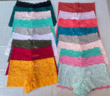 5 PC's Assorted Color Lace Panty