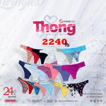 24 Pcs Classic Assorted Thong
