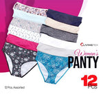12 PC's Assorted Color  Panties