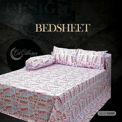 King Size Bed Sheet (FZK-384)