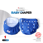 Washable Baby Diaper (Blue)