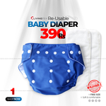 Washable Baby Diaper (Blue)
