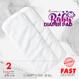 2pcs Washable Baby Diaper Pad