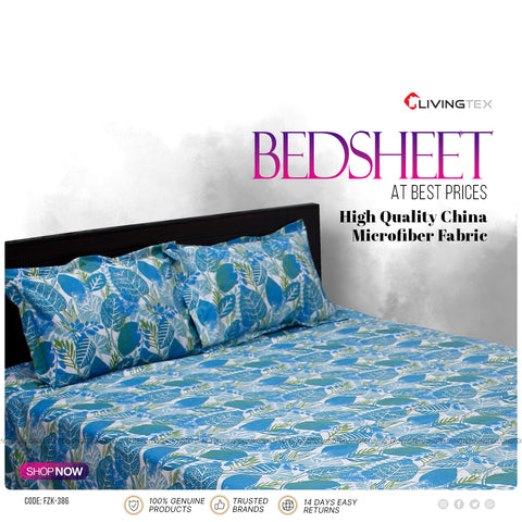 KING SIZE BED SHEET  (FZK-386)