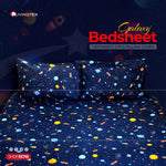 GALAXY KING SIZE BED SHEET  (FZK-396)