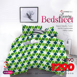 King Size Bed Sheet 100% Cotton (FZK-409)