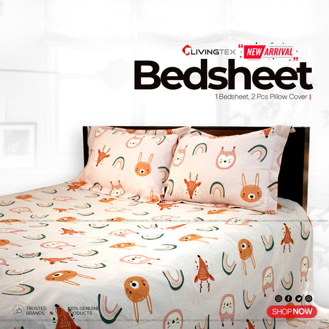 KING SIZE BED SHEET  (FZK-393)