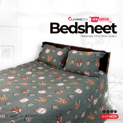 KING SIZE BED SHEET  (FZK-394)