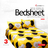 VALENTINES KING SIZE BED SHEET  (FZK-391)
