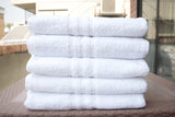 10 Pcs White Bath Towel (38x60) inch