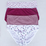 6 PC's Assorted/ Random Design Women Sexy Panties Soft Cool Underwear