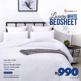 White Bed sheet